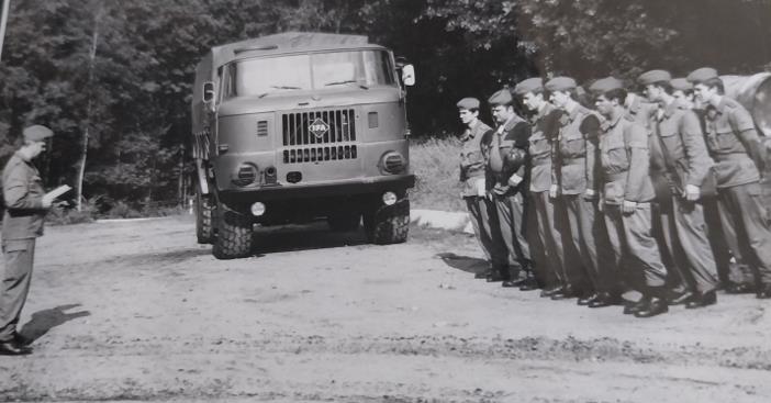 Einweisung in die Fahrübung auf der Kfz-Lehrbahn in Strausberg Vorstadt am Stienitzsee